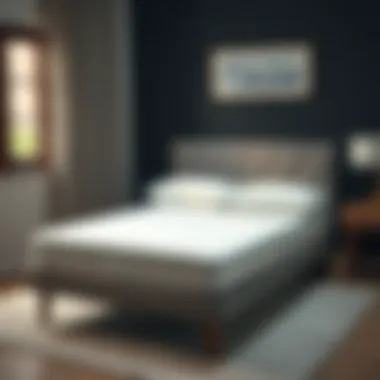 Benefits of Stiff Mattress Pads Illustration depicting the benefits of using a stiff mattress pad for sleep quality.