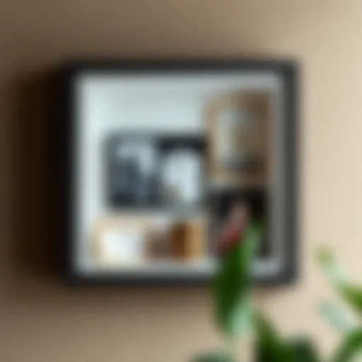 Elegant Shadow Box with Memorabilia Elegant 24x36 shadow box showcasing memorabilia against a textured background