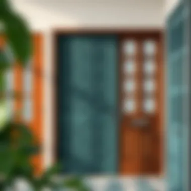 Material Options for 15 Pane Doors Different materials showcased in 15 pane door variations