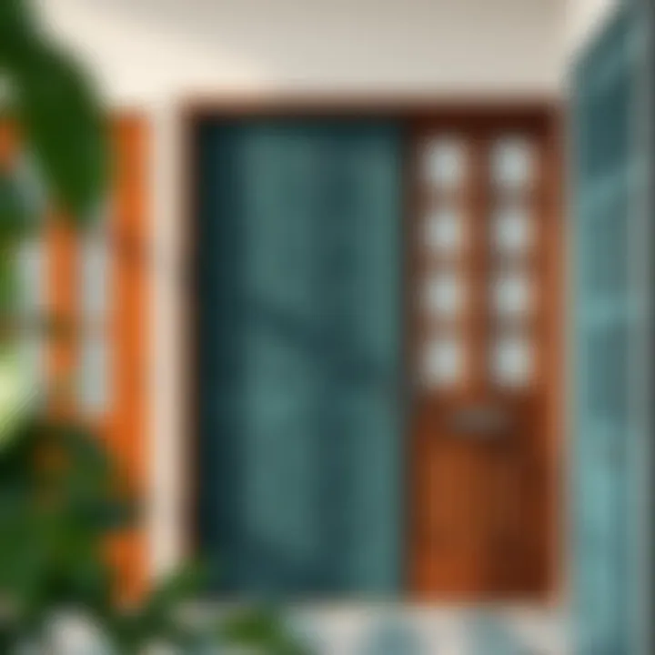 Material Options for 15 Pane Doors Different materials showcased in 15 pane door variations