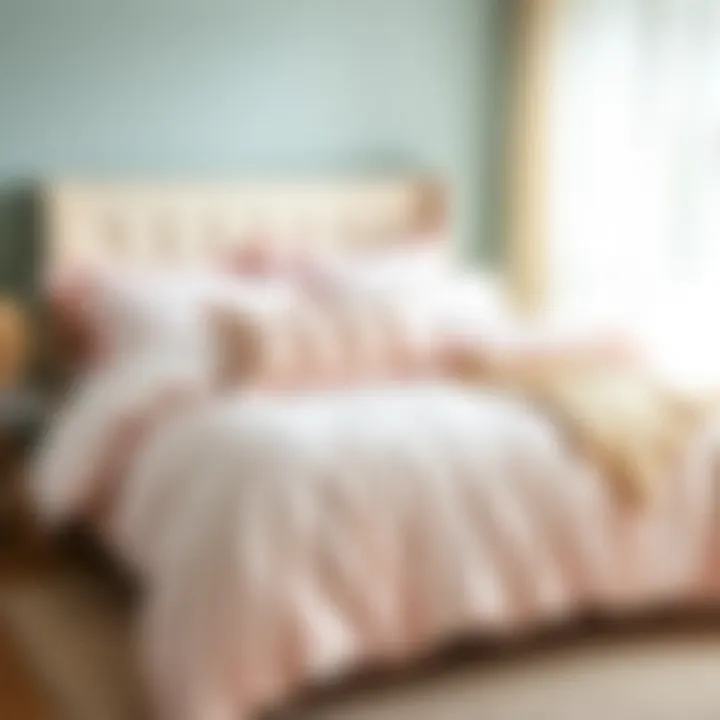 Pastel Serenity for Cozy Comfort Soft pastel colored duvet cover