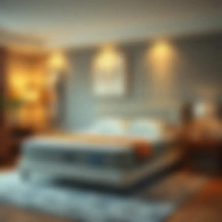 Visual representation of factors affecting mattress size