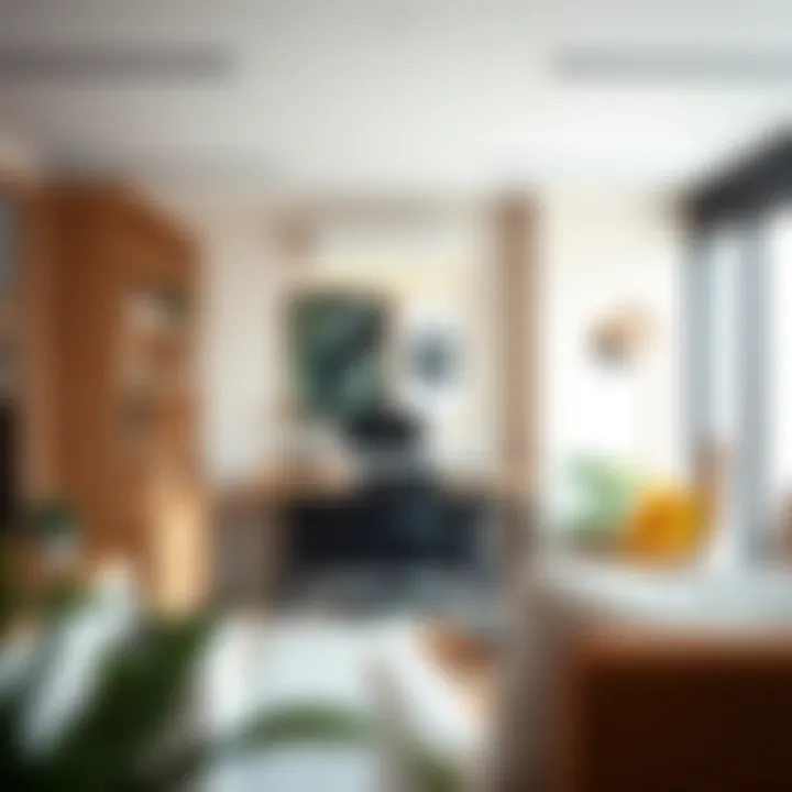 Contemporary workspace featuring furniture that balances beauty and practicality