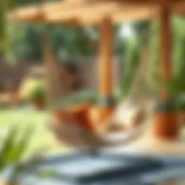 Hammock Swing Stand Installation Guide Installation guide showcasing hammock swing stand setup