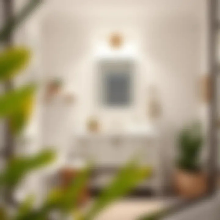 Transforming Spaces with Budget-Friendly Choices Stylishly upgraded bathroom showcasing clearance vanity