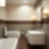 Elegant bathroom vanity showcasing modern design