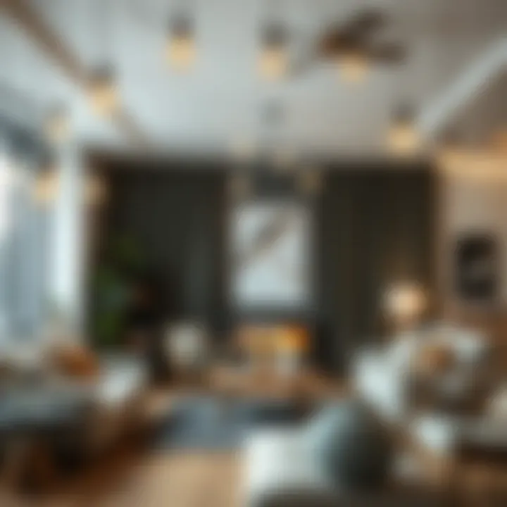 Exploring Material Choices for String Lights Different materials of string lights showcased in a living room