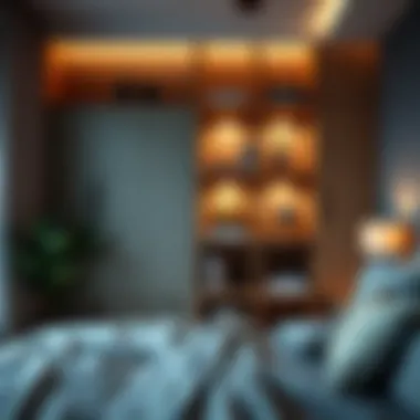 Personalized Cube Storage Design Customized cube storage integrated with existing bedroom decor