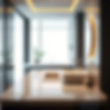 Trends in Integrated Sinks for Bathrooms Trendy integrated sink enhancing a modern bathroom space