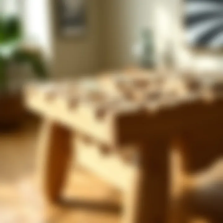 Eco-Friendly Materials in Puzzle Stands Close-up of a jigsaw puzzle stand made from eco-friendly materials