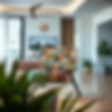 Integration of Puzzle Stands in Modern Interiors Stylish jigsaw puzzle stand integrated into a modern interior design