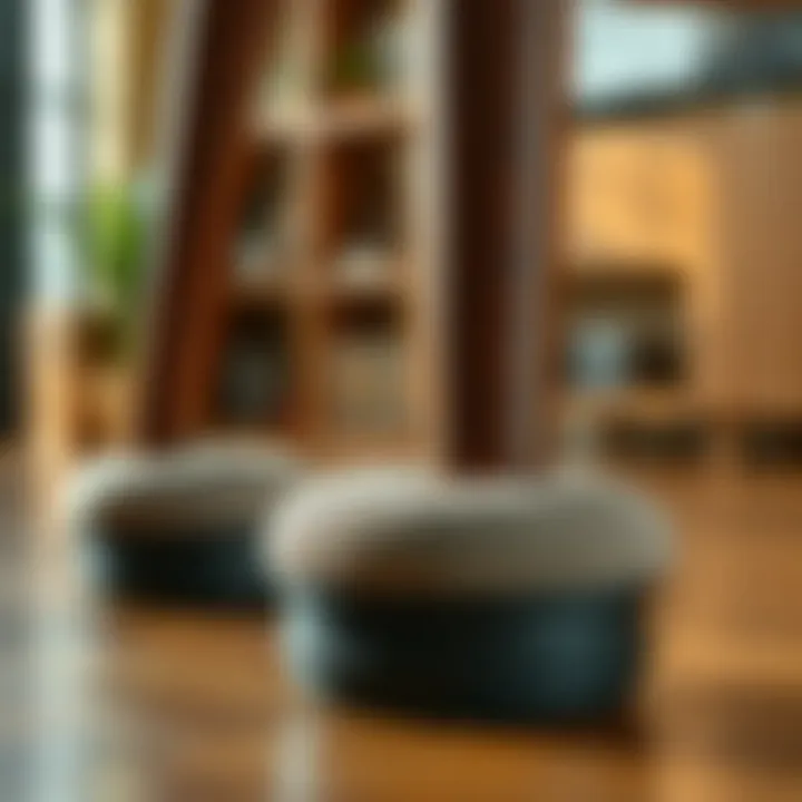 Durable Materials for Enhanced Protection Durable materials used for chair leg protection