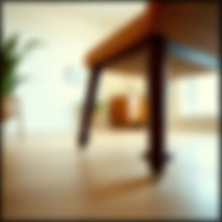 Easy Installation of Floor Protectors Installation process of chair leg protectors