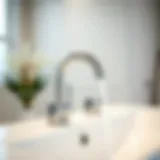 Modern chrome shower-only faucet design