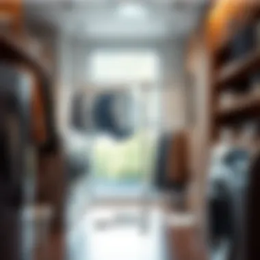 Modern Laundry Solutions with Magnetic Drying Racks Magnetic clothes drying rack in a modern laundry room