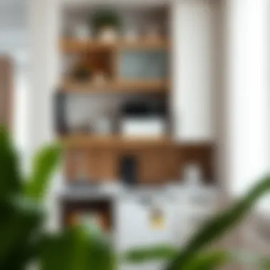 Efficient Storage Ideas for Small Spaces Space-saving storage solutions in kitchenette