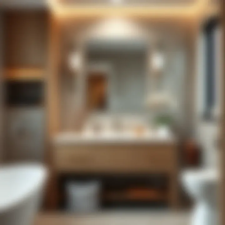 Aesthetic Fusion: Merging Beauty and Functionality in Bathroom Decor Combination of aesthetics and functionality in bathroom decor