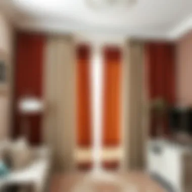 Diverse Fabric Options for Curtain Panels Variety of fabric choices for 108 inches curtain panels