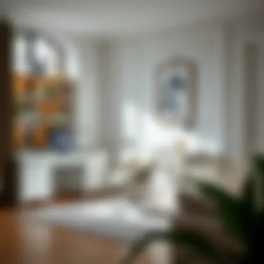 Elegant Home Office Setup Stylish home office setup featuring elegant desk and chair