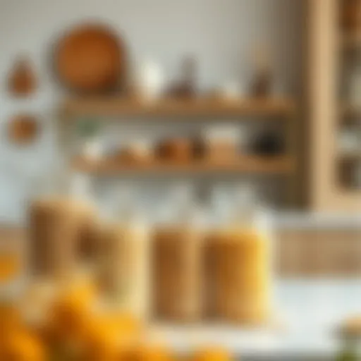 Elegant storage solutions for cereals