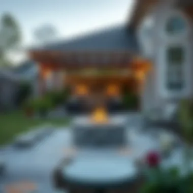 Maintaining Round Patio Blocks for Longevity Well-maintained round patio blocks enhancing an outdoor space