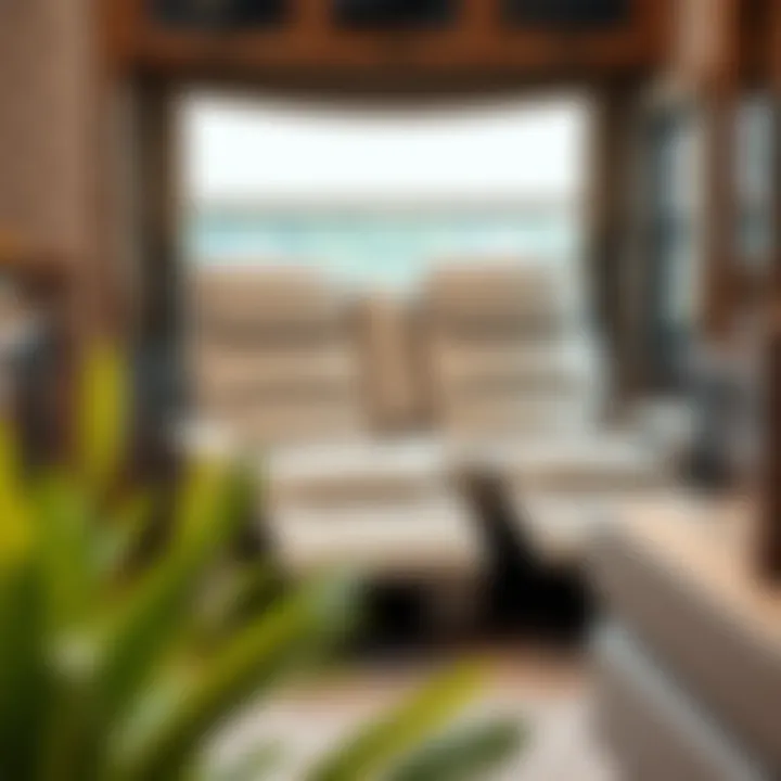 Compact design of an RV double recliner