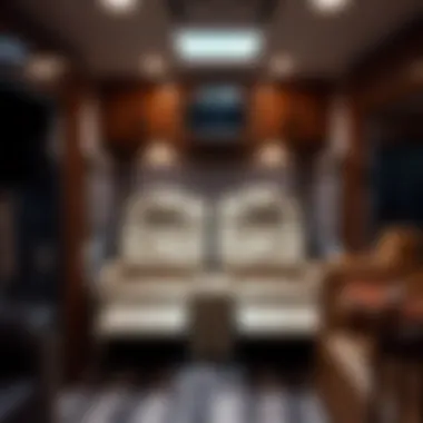 Installation of RV double recliner in a recreational vehicle