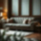 Luxurious Sofa with Premium Materials Luxurious sofa showcasing premium materials