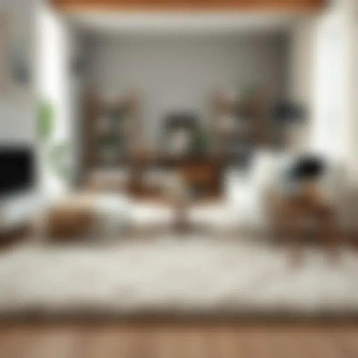 A Variety of Materials for Soft Area Rugs Different materials used in soft rugs