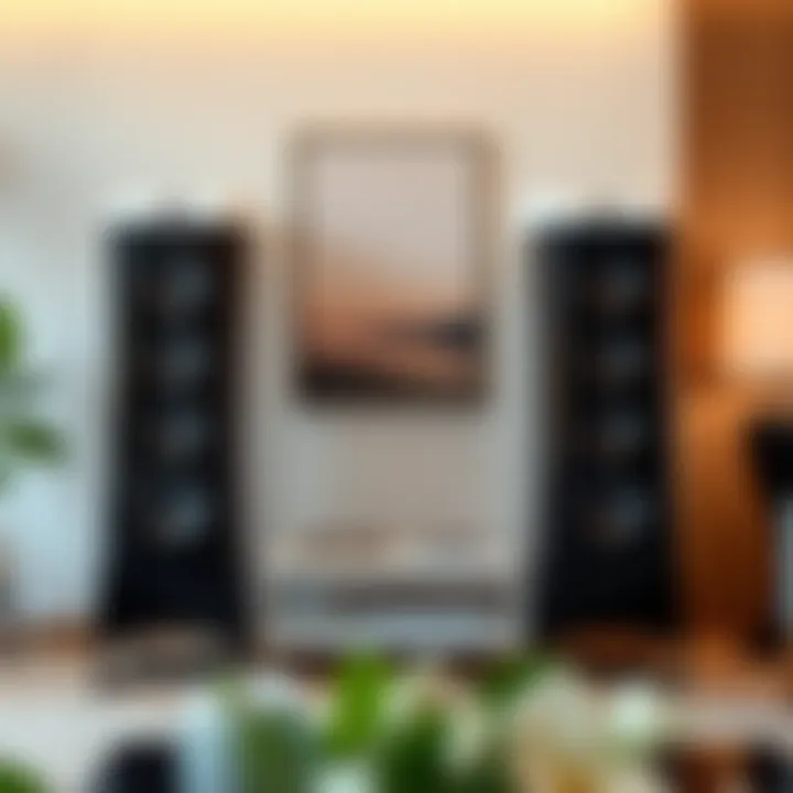 Aesthetic Appeal of Stereo Stand Designs Elegant stereo stand designs enhancing home décor