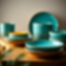 The Aesthetic and Functional Appeal of Turquoise Plates and Bowls Introduction