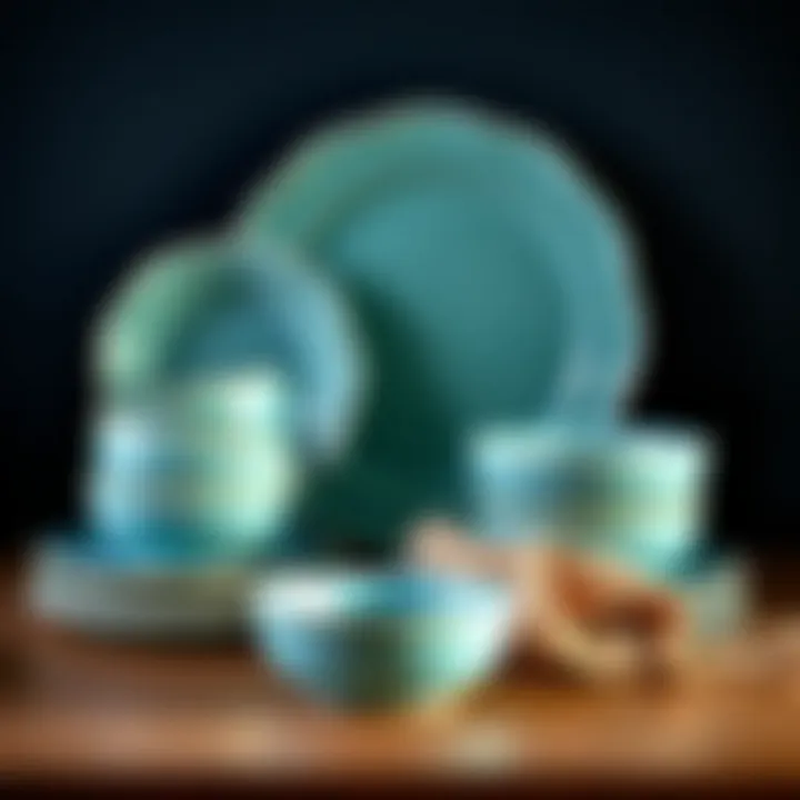 Notable The Aesthetic and Functional Appeal of Turquoise Plates and Bowls