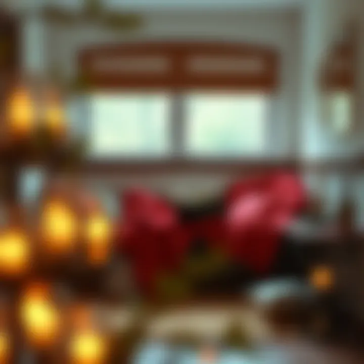 Cozy Reading Nook with Red Fleece Blanket A cozy reading nook adorned with a red fleece blanket