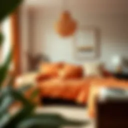 The Art of Selecting and Styling Orange Bed Sheets Introduction