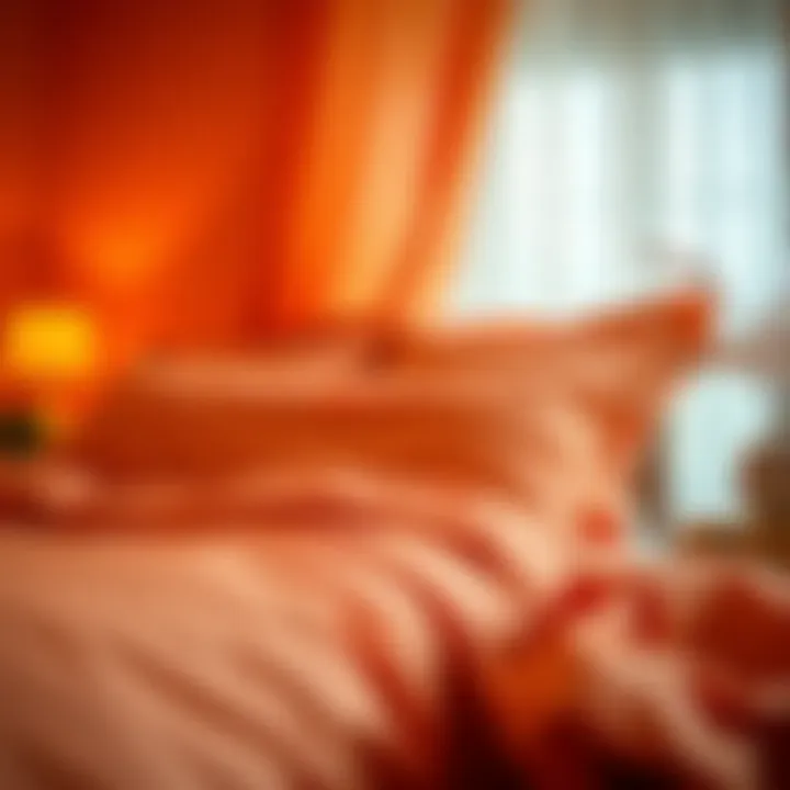 The Art of Selecting and Styling Orange Bed Sheets Summary