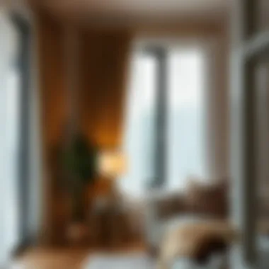 Side Curtain Rods Enhancing Interior Aesthetics Stylish side curtain rods enhancing interior ambiance