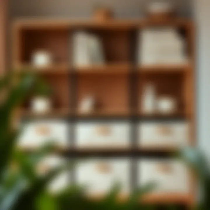 The Functional Elegance of Shelves with Cloth Drawers Summary