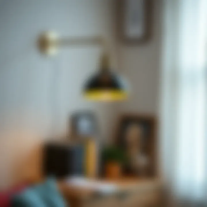 Versatile Design Options Versatile wall mounted desk lamp showcasing design options