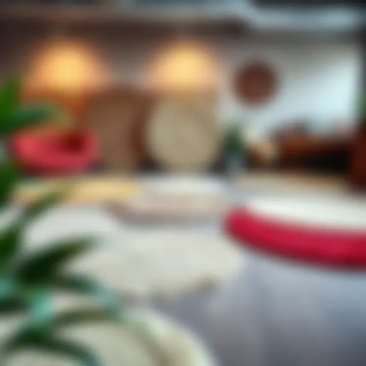 Various Styles of Round Rugs for Design Inspiration Various styles of round rugs displayed for design inspiration