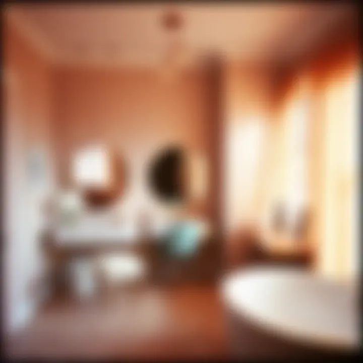 Trendy vanity room design showcasing personal identity