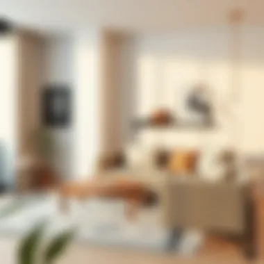 Enhancing Modern Decor with a Skinny Sofa Table Stylish skinny sofa table enhancing modern living room decor