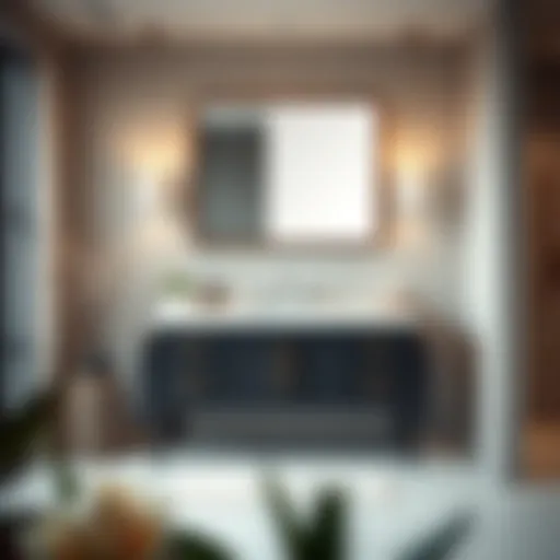 Elegant twenty-inch vanity in a modern bathroom setting