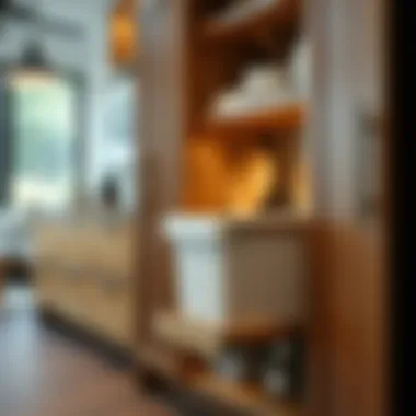 Installation guide for slide out trash can