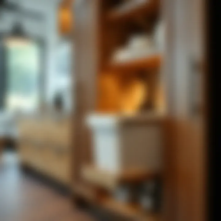 Installation guide for slide out trash can