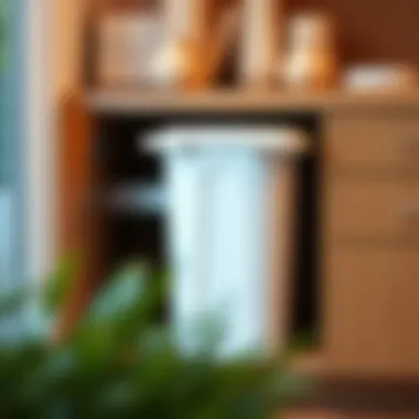 Maintenance tips for under cabinet trash systems