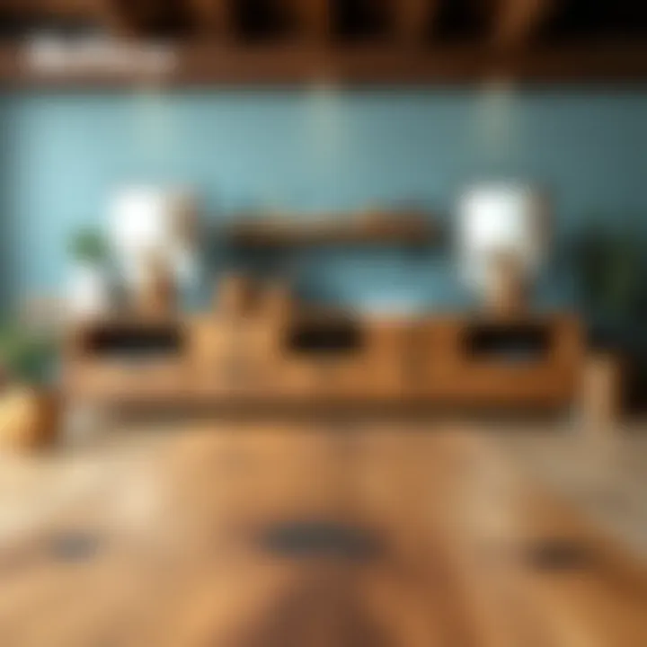 Transformation of Wood with Mineral Oil Treatment Before and after application of mineral oil on wood