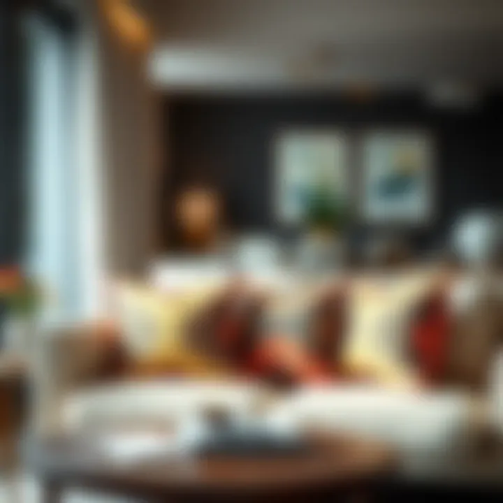 Cushion Covers in Modern Design Stylish cushion covers complementing modern interior design