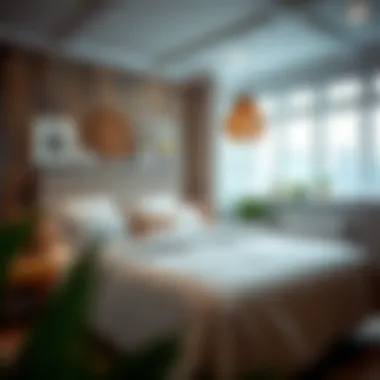 Cozy and inviting bedroom featuring affordable decor