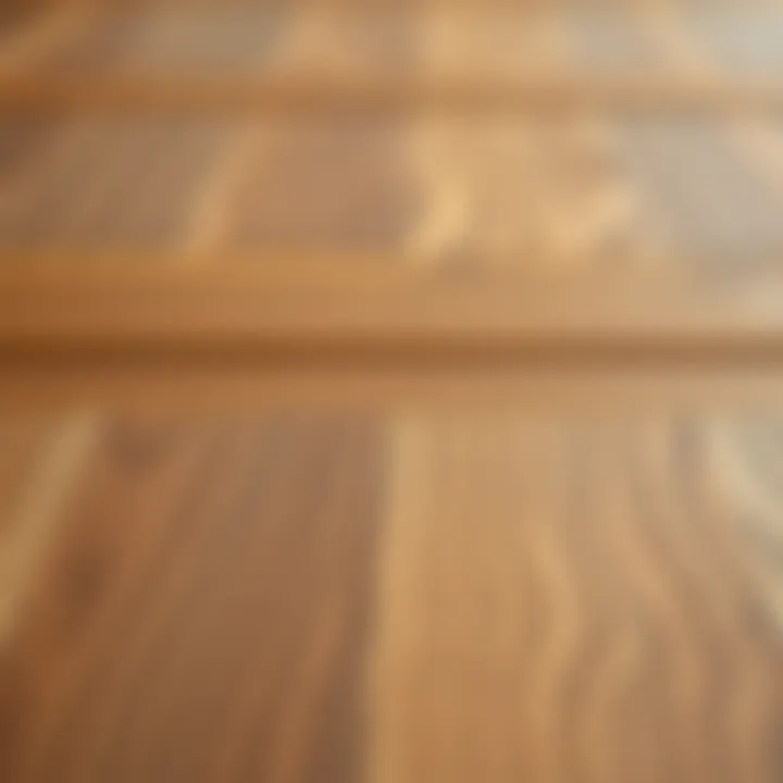 Texture and Grain of Wood Slats Close-up of the texture and grain of a wood slat patio table